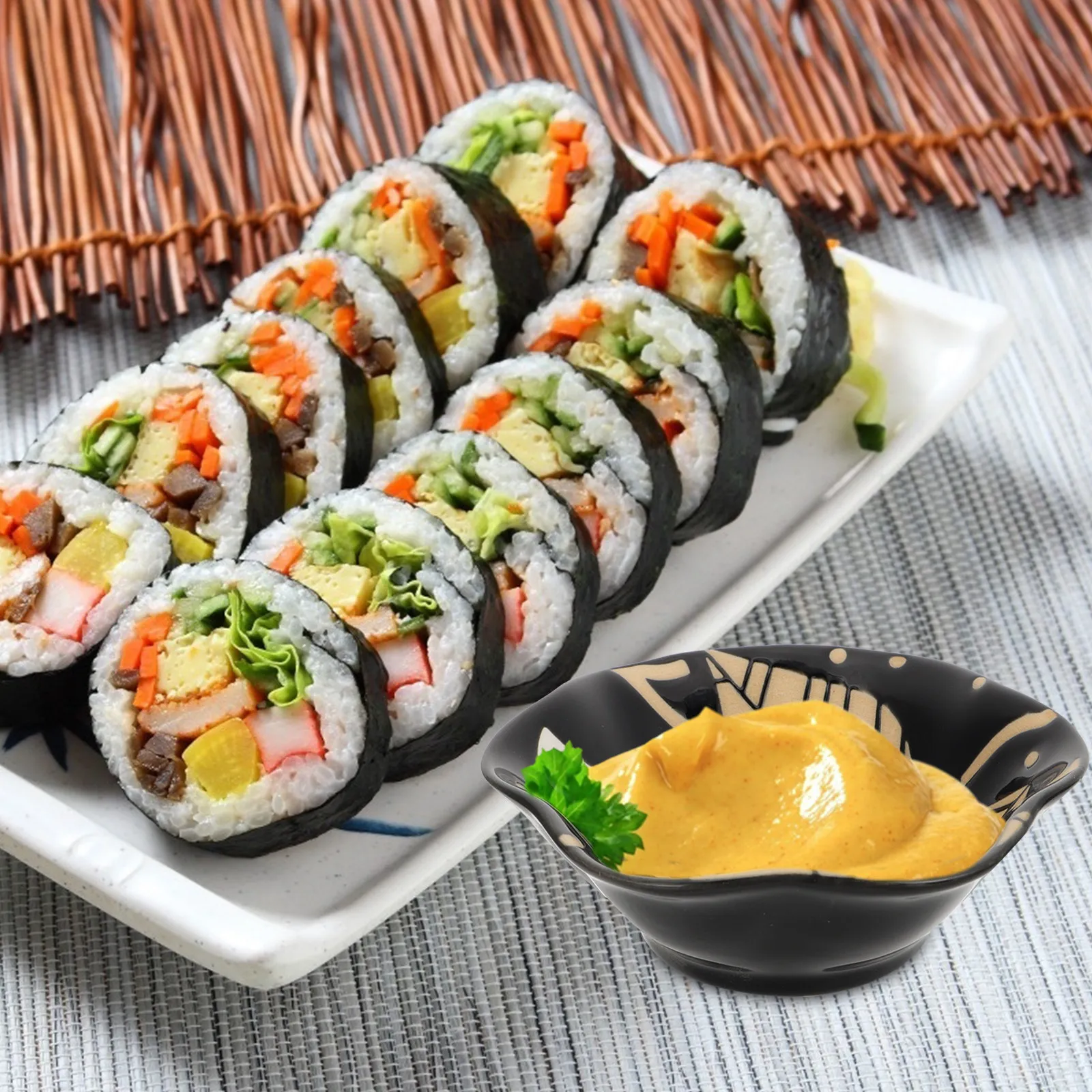 Juego de 4 Platos de Cerámica para Salsas, Aptos para Alimentos, Ecológicos, para Servir Mostaza, Aceite de Chile, Vinagre, Postres y Aperitivos