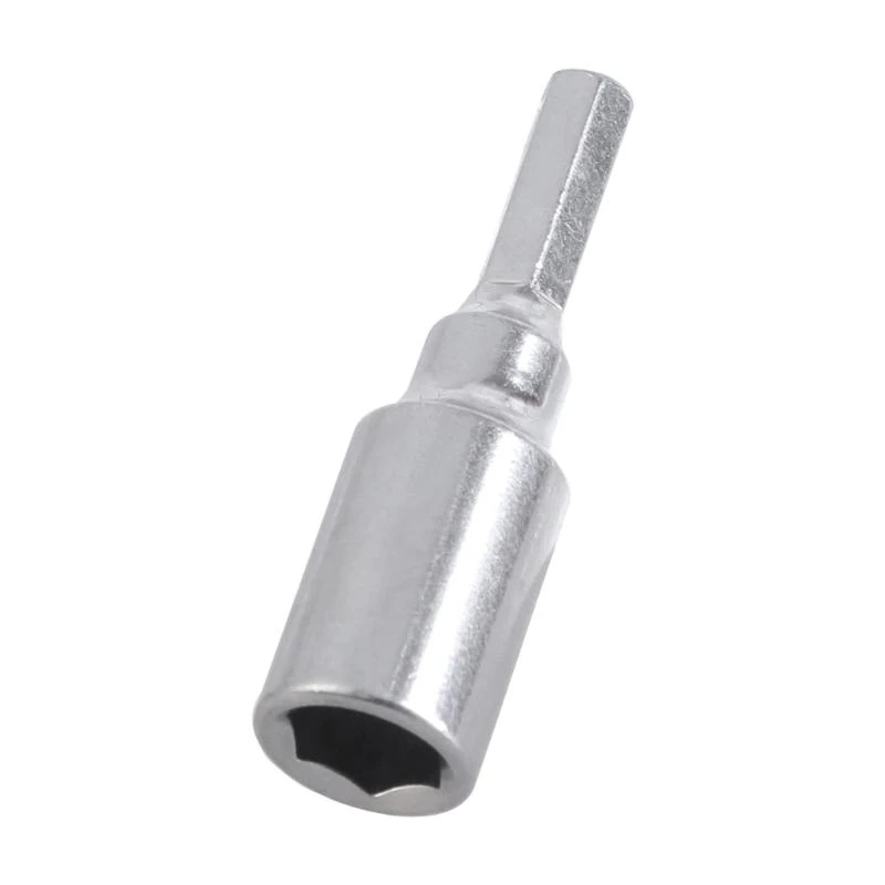 

Bit Adapter 4mm to 6.35mm Socket Sleeve Transducer Adapter Socket For Screwdriver Drill Electronic