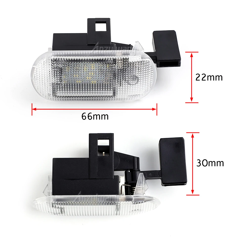 For VW New Bettle Bora Caddy Golf Touran Skoda Fabia Octivia Superb High Quality 1J0947311 1J0947301 LED Glove Box Light Lamp