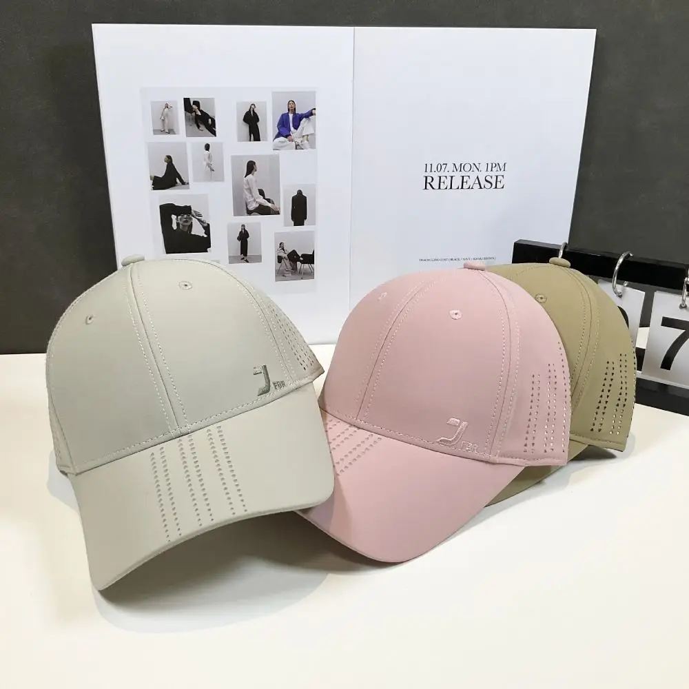 قبعات البيسبول شبكة البوليستر قابلة للغسل خطابات الرياضة بطة اللسان قبعة تنوعا مريحة التجفيف السريع قبعات البيسبول للجنسين