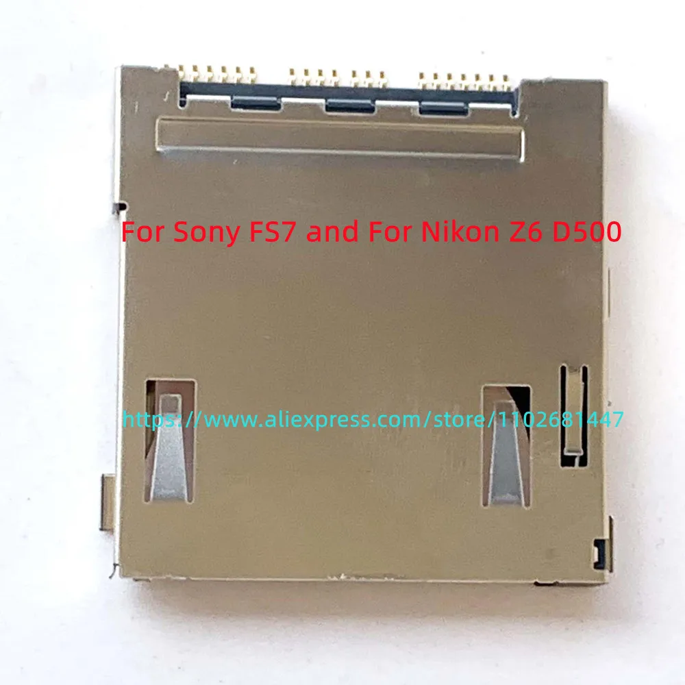 

1PCS For Sony FS7 and For Nikon Z6 D500 first generation MQD card slot SD Memory Card Slot Component Reader Holder Assembly