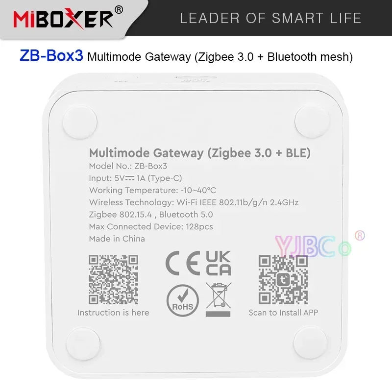 Miboxer ZB-Box3 Zigbee 3.0 Bluetooth mesh Multimode Gateway WiFi Smart Controller Tuya App control/ voice control online upgrade