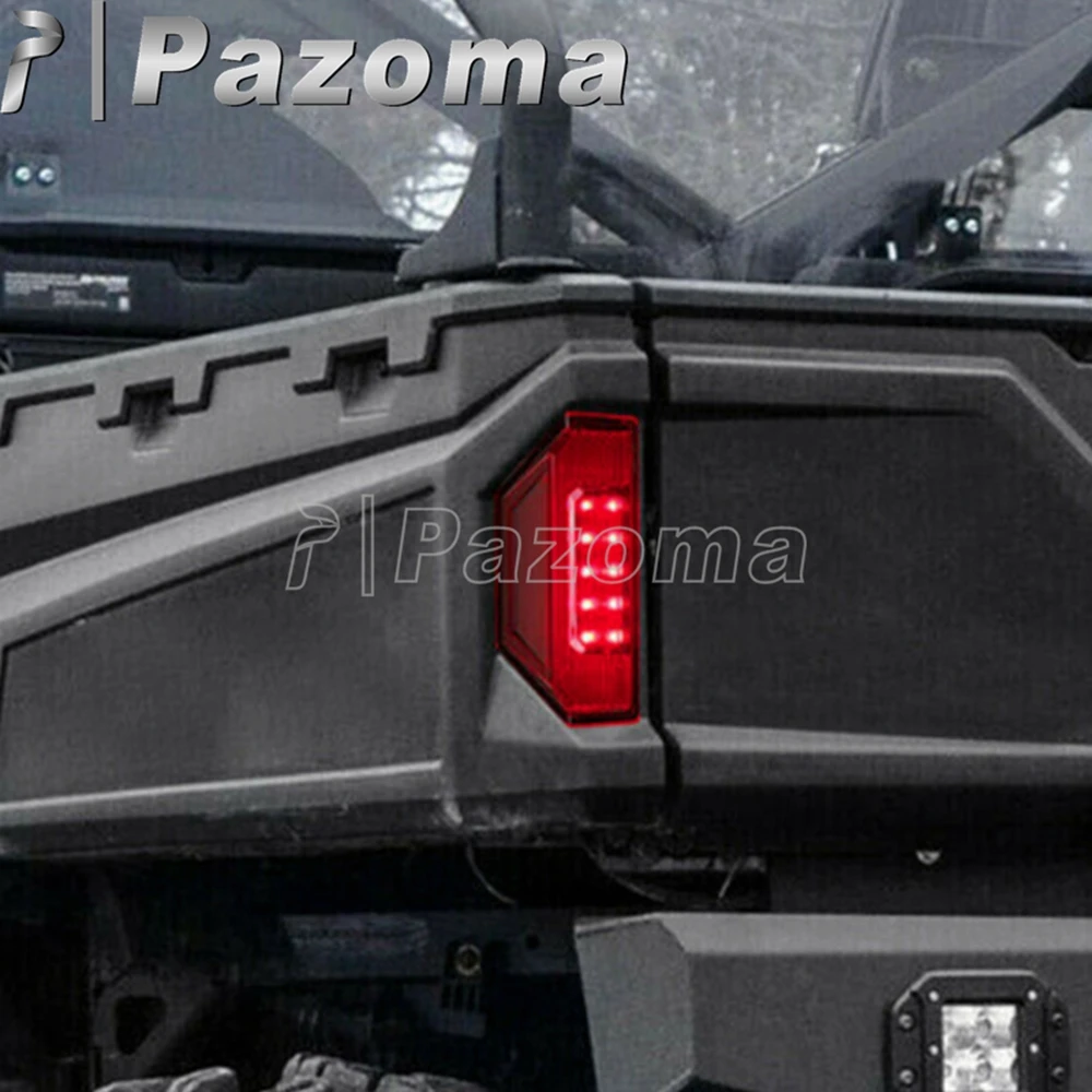 Smoke/Red LED Rear Brake Tail Lights Taillight For Polaris Ranger Crew 1000 900 570 XP General 1000 4P EPS PS  DLX PREM 13-2020