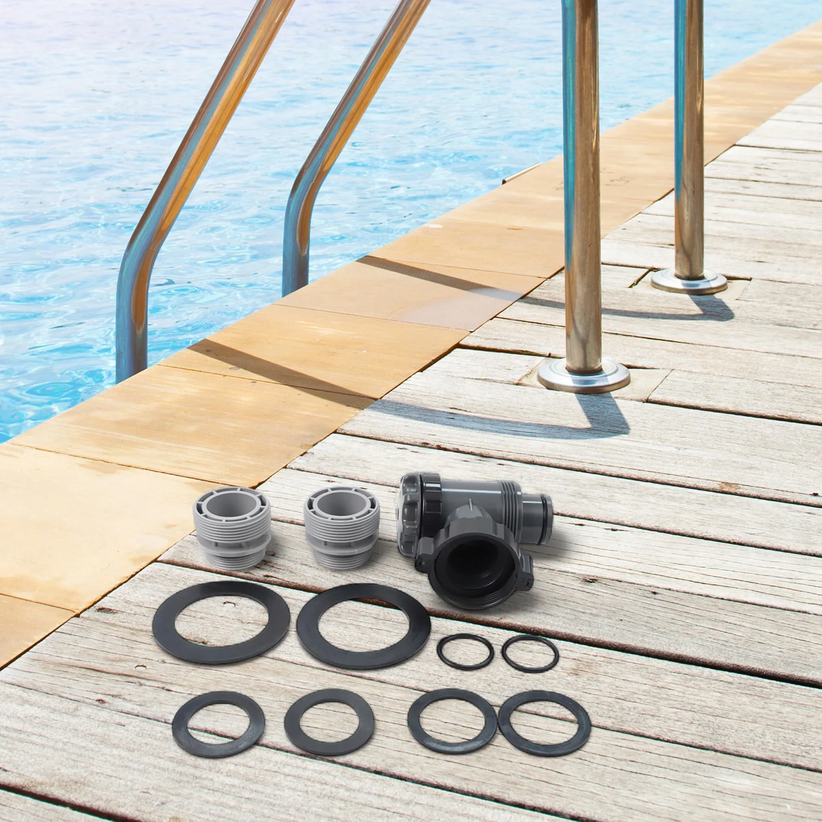 صمام مكبس مضخة الفلتر، صيانة حمام السباحة، حل فعال من حيث التكلفة، سهل التركيب، أداء طويل الأمد لحمام السباحة