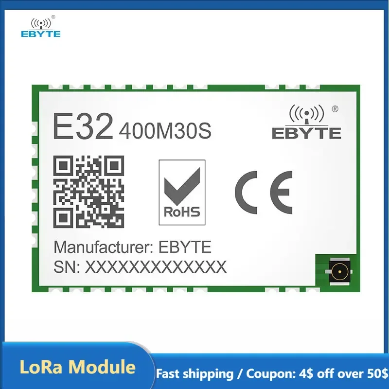 SX1278 SX1276 LoRa draadloze module Ebyte E32-MSeries E32-400M20S E32-400M30S E32-900M20S E32-900M30S LoRa gespreide spectrummodule