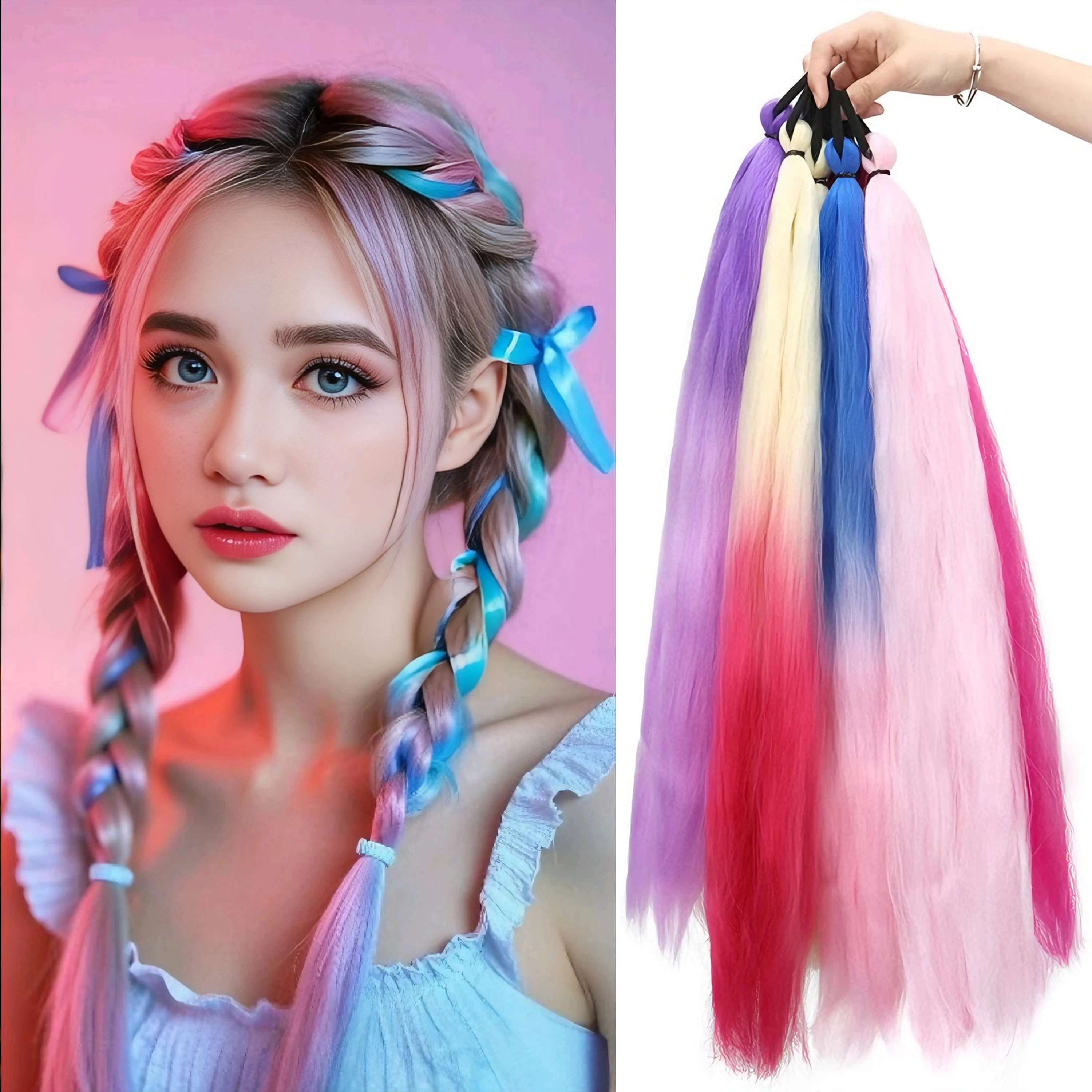 Veyda Synthetic Ponytail Extension with Elastic Tie Hair Band 26