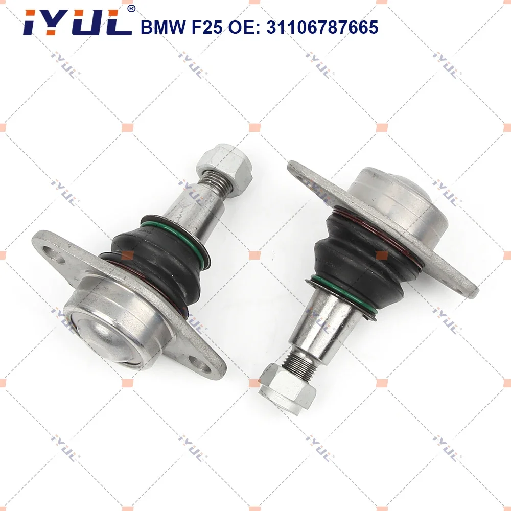 

A Pair Front Lower Left Right Suspension Control Arm Ball Joint For BMW X3 F25 X4 F26 31106787665