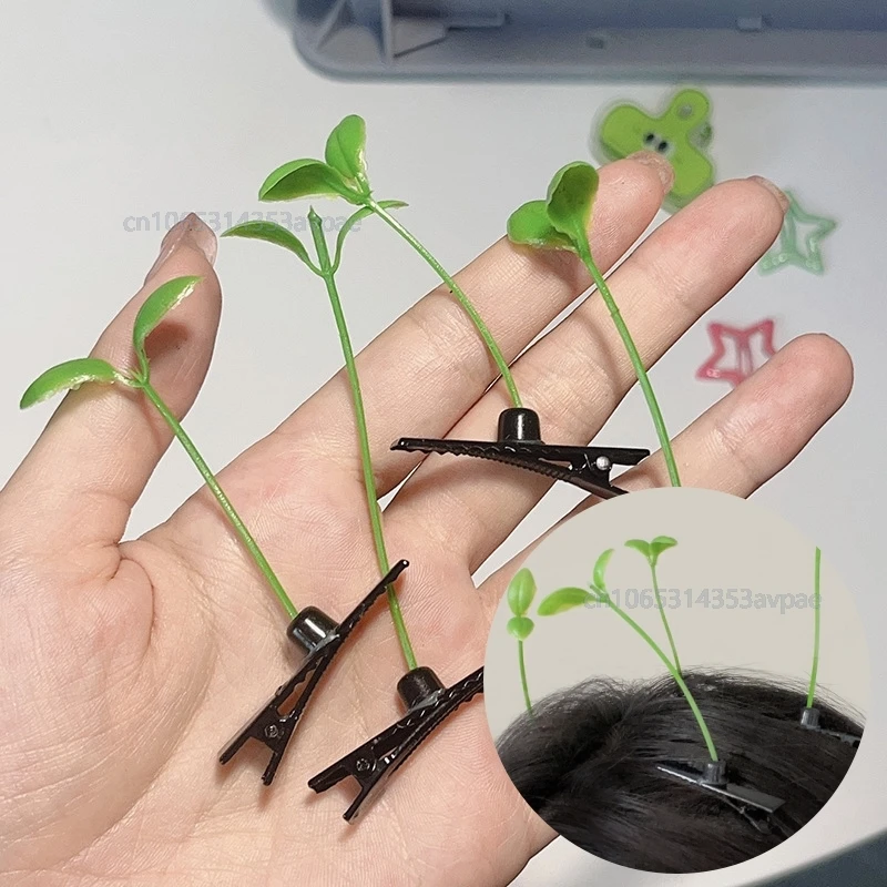 1-5-шт-милая-заколка-для-волос-с-ростком-травы-забавные-заколки-для-волос-для-выращивания-травы-на-голове-для-женщин-новинка-головные-уборы-аксессуары-для-волос-Заколки