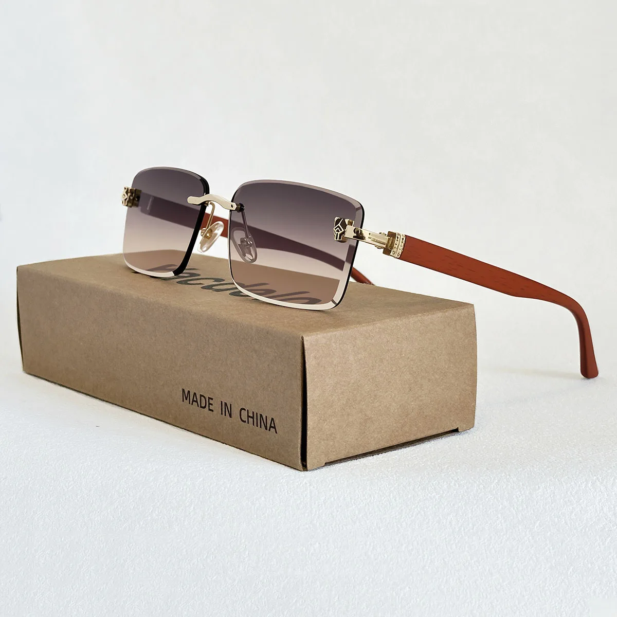 Thumbnail 2 - #77 Latest Wooden Frame Sunglasses Offers