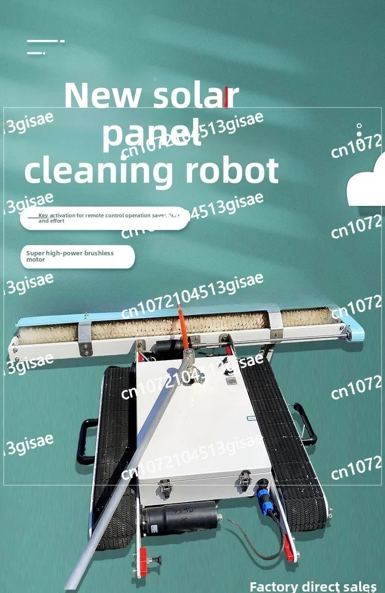 Solar Panel Cleaning Tool, Photovoltaic Cleaning Robot, Automatic Remote Control Photovoltaic Cleaning Equipment