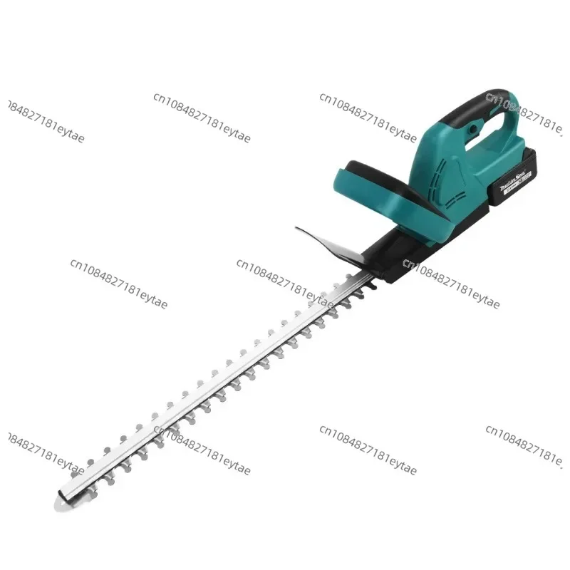 Suitable for 21V rechargeable electric hedge trimmer, handheld cordless multifunctional trimmer, portable