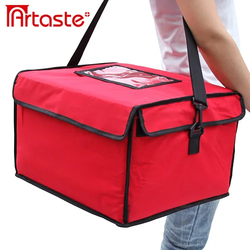 Meal delivery package, takeaway incubator, pizza bag, thermal bag, portable and thickened, 35L commercial