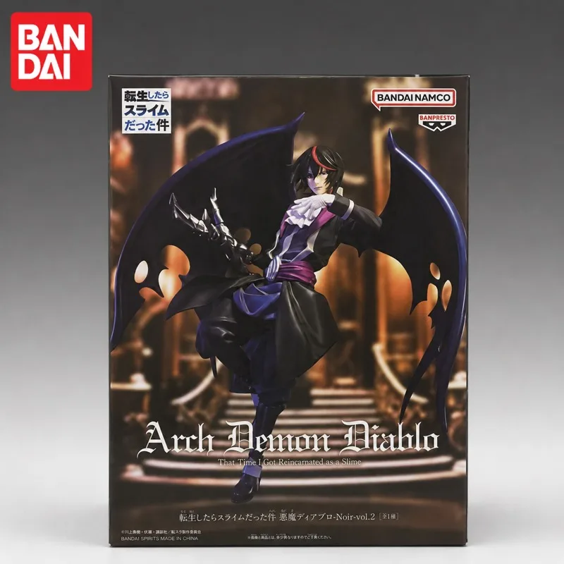 In Stock Bandai Original Banpresto That Time I Got Reincarnated As A Slime Diablo Action Figure Model Doll Brand New Boxed Anime