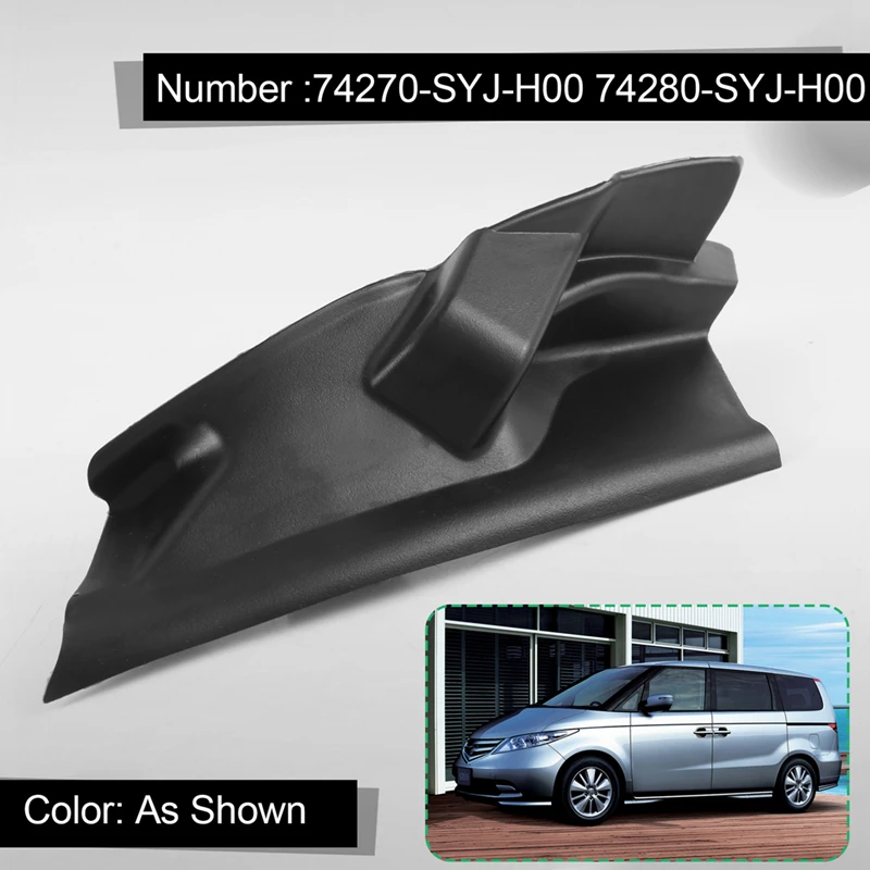 Car Front Windshield Wiper Cowl Trim Water Deflector Plate 74270-SYJ-H00 74280-SYJ-H00 For Honda Elysion 2013-2016