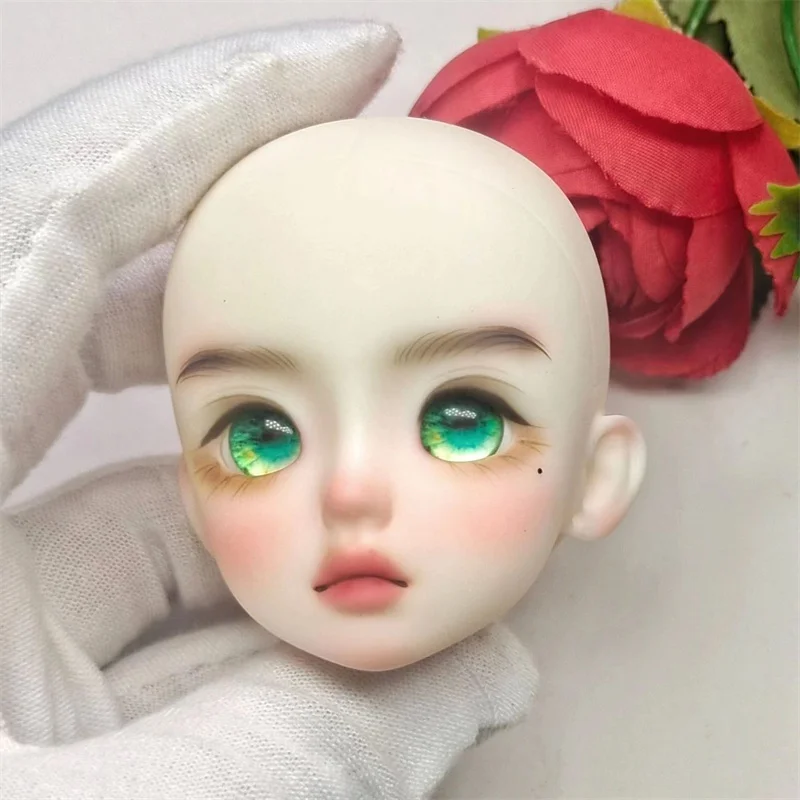 Brinquedo de maquiagem bonito da boneca para meninas, acessórios de vestir, pele branca, BJD, 1/6, 26cm, novo