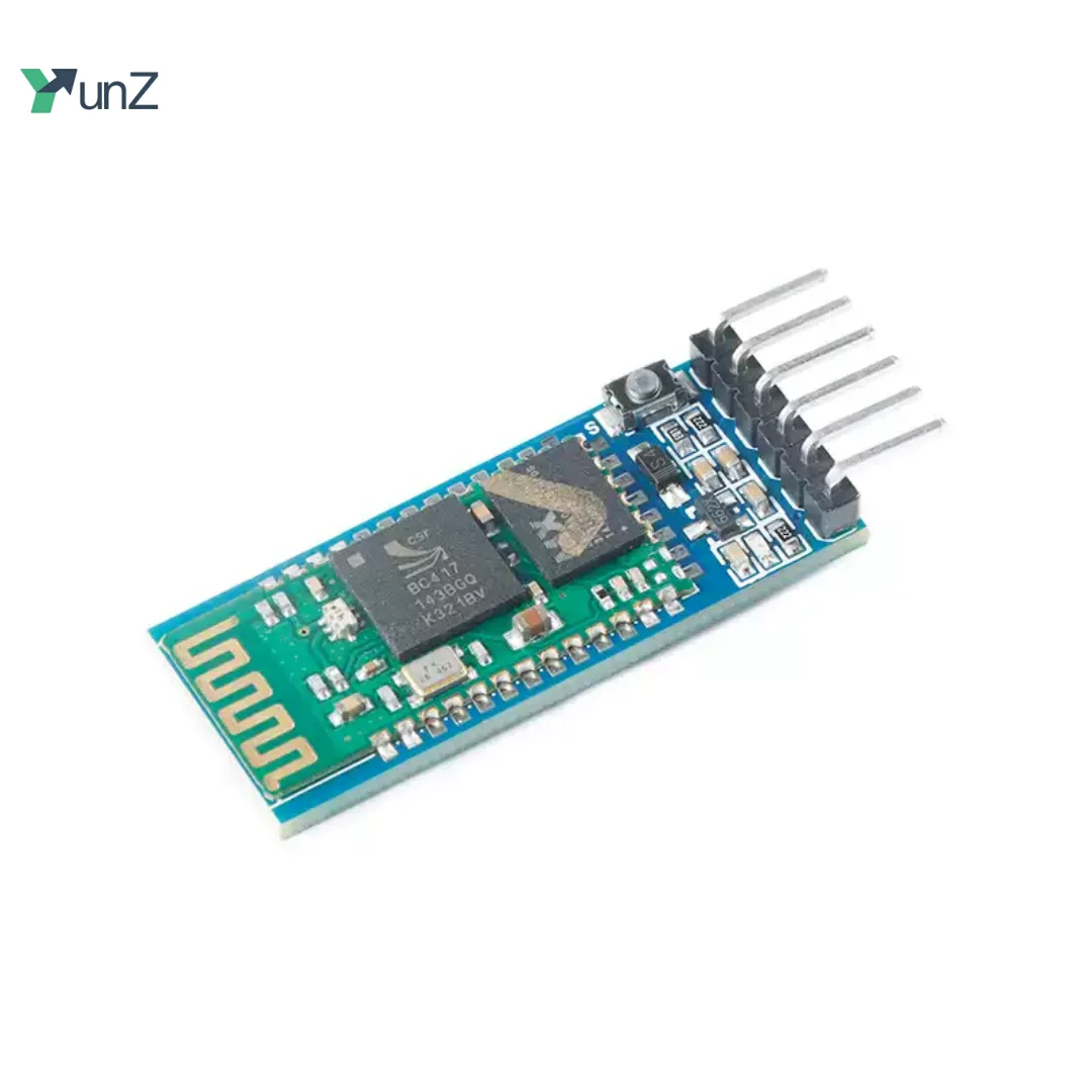 HC-05 Master-Slave Integrated Wireless Bluetooth Module with Serial Port Transparent Communication and Clear Button