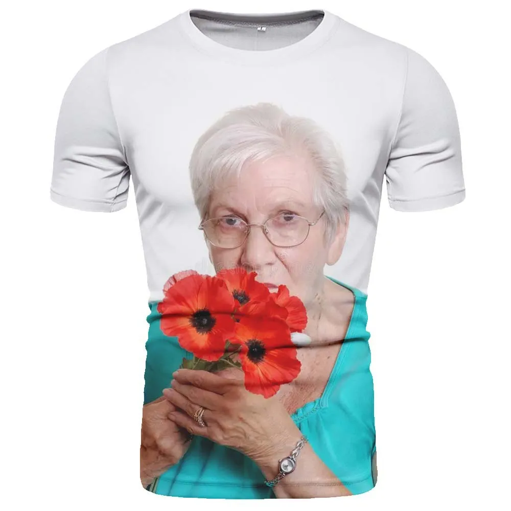 New Fashion Funny Grandma Boxing Printed 3D Man Women T-shirts Summer Casual Tees Top Trendy Short Sleeve Sports Clothes For Men