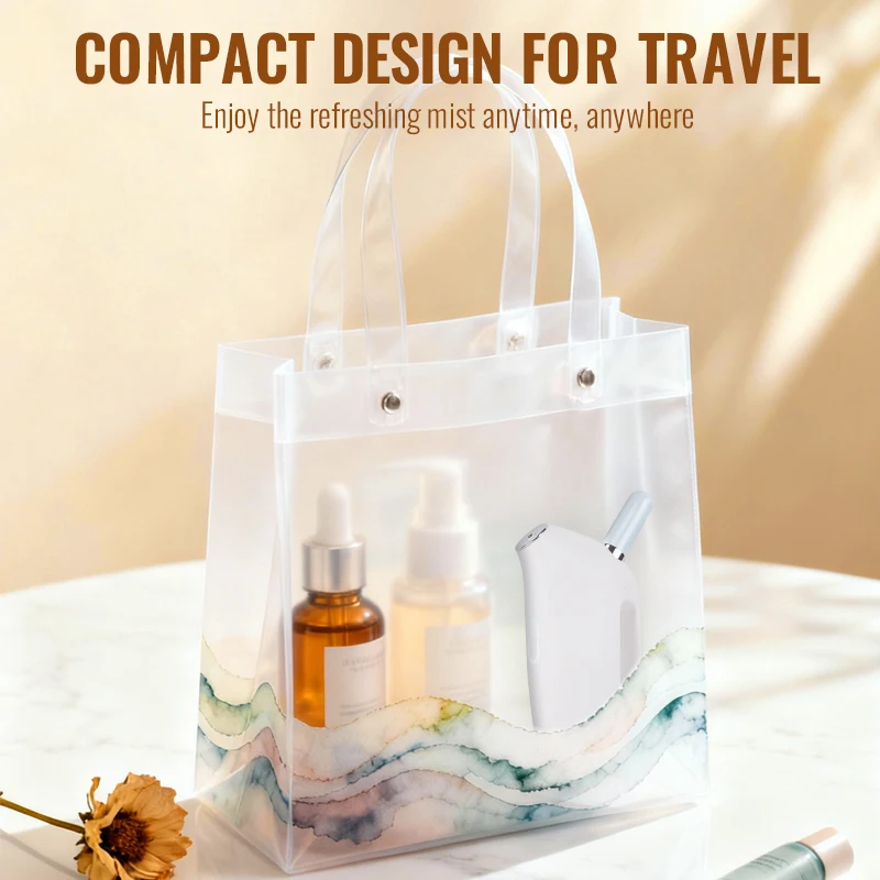 

Rechargeable Facial Mist Sprayer With UltraFine Mist Portable Skin Moisturizer For On-the-Go Hydration Perfect For Travel Office