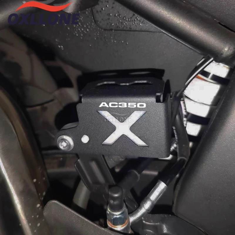 

For VOGE 350AC AC500 AC350 2021-2026 Motorcycle Rear Brake Fluid Reservoir Cover Guard Oil Cup Protector AC 500 350 AC 500AC
