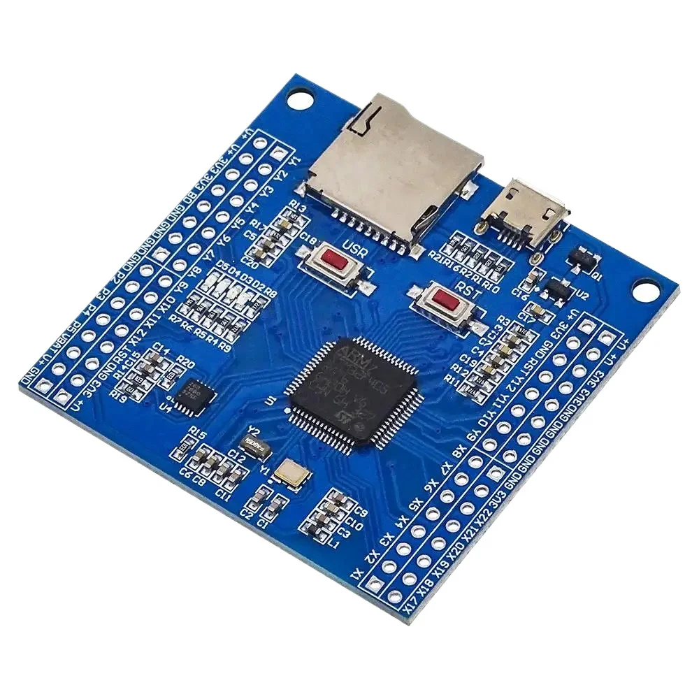 Основная плата STM32 STM32F405RGT6 MCU для макетной платы для Pyboard Модуль обучения питона STM32F405 с полным вводом-выводом