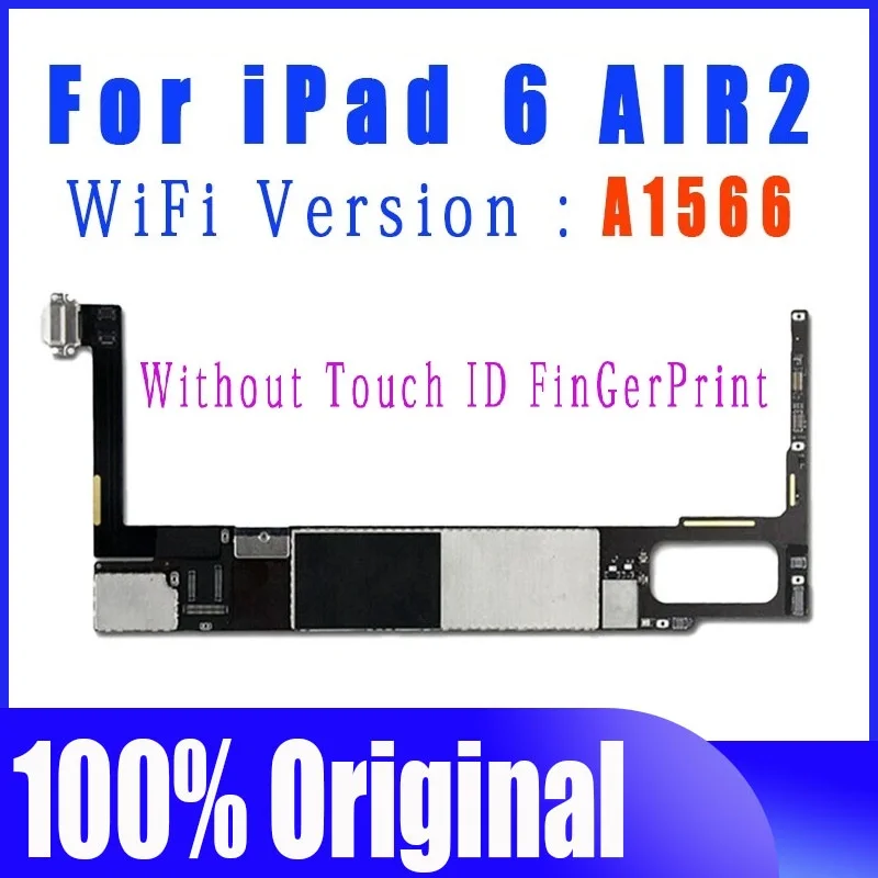 Original Clean ICloud Wifi Version Logic Boards For Ipad 2/3/4/5 /6 Air1 Air 2 Motherboard With IOS System