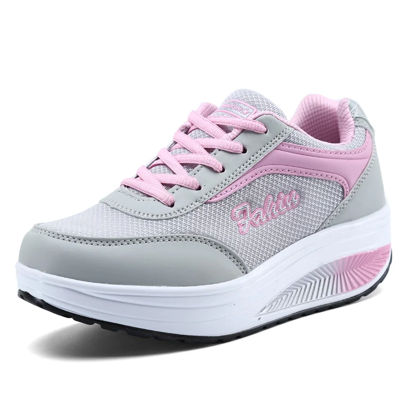 Damskie trampki buty moda damska wulkanizowane buty wysokiej jakości mieszkania buty damskie chodzące platformy Plus rozmiar Zapatillas Mujer