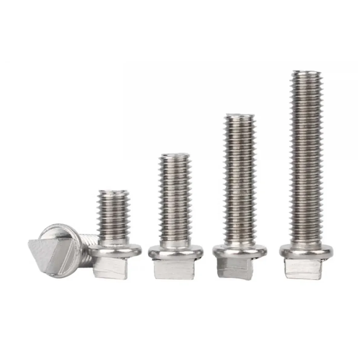 Cabeça Triangular Externa, Parafuso Anti-Roubo, 304 De Aço Inoxidável, M6M8M10