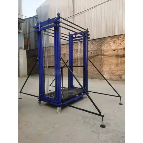 2m a 12m 500kg 300kg andaime de elevação elétrica móvel tesoura mesas elevatórias plataformas de trabalho andaime