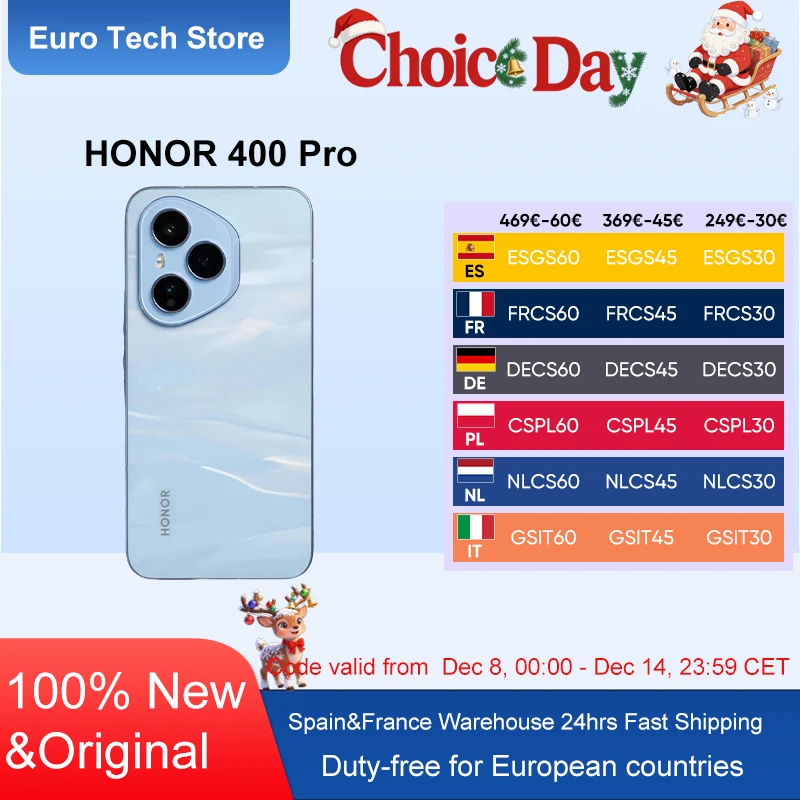 NOUVEAU HONOR 400 Pro 5G Smartphone 6,7 ?? AMOLED Snapdragon 8 Gen 3 MagicOS 9.0 200MP AI Ultra HD Objectif 6000mAh 100W SuperCharge eSIM NOUVEAU HONOR 400 Pro 5G Smartphone 6,7 ?? AMOLED Snapdragon 8 Gen 3 MagicOS 9.0 200MP AI Ultra HD Objectif 6000mAh 100W SuperCharge eSIM