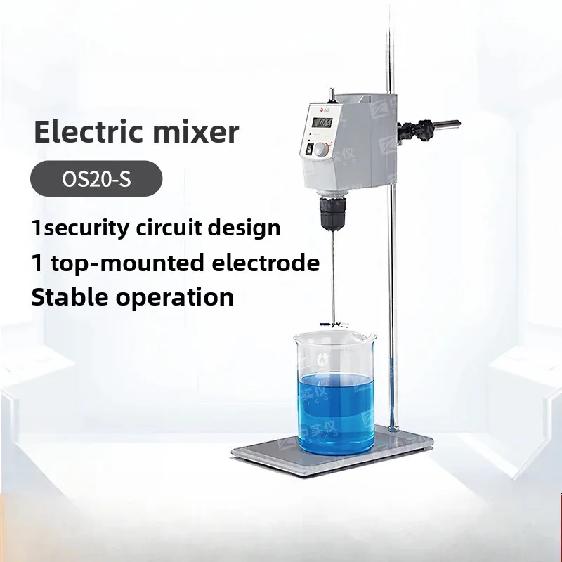 agitatore elettrico da laboratorio Agitatore meccanico montato dall'alto OS20-S/OS40-Pro Kit