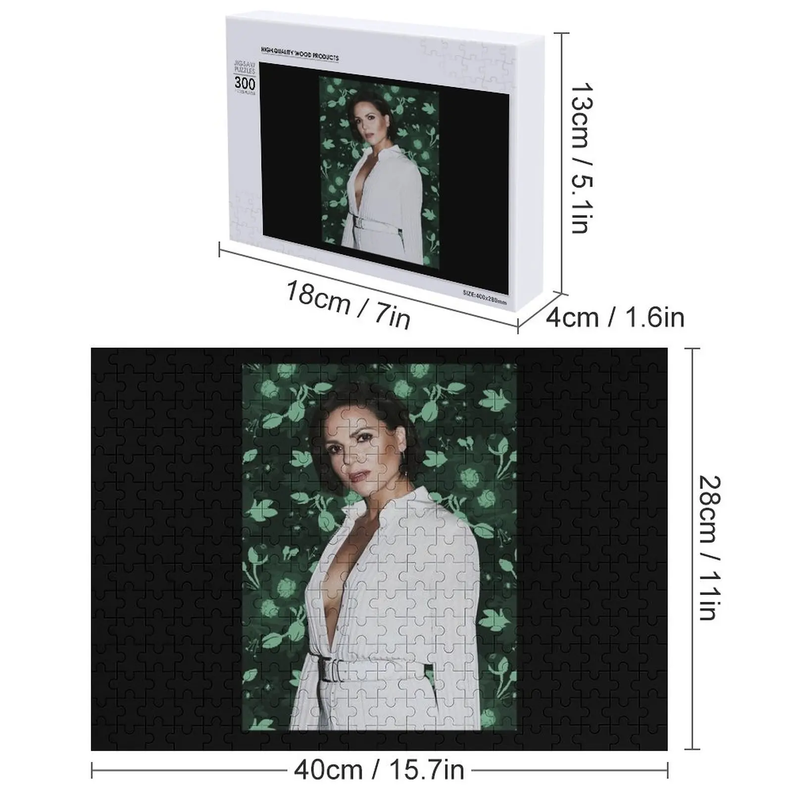 レトロなラナ・パリラ愛好家へのギフト ジグソーパズル 木製 大人向け カスタム写真入り パーソナライズされた写真入りパズル
