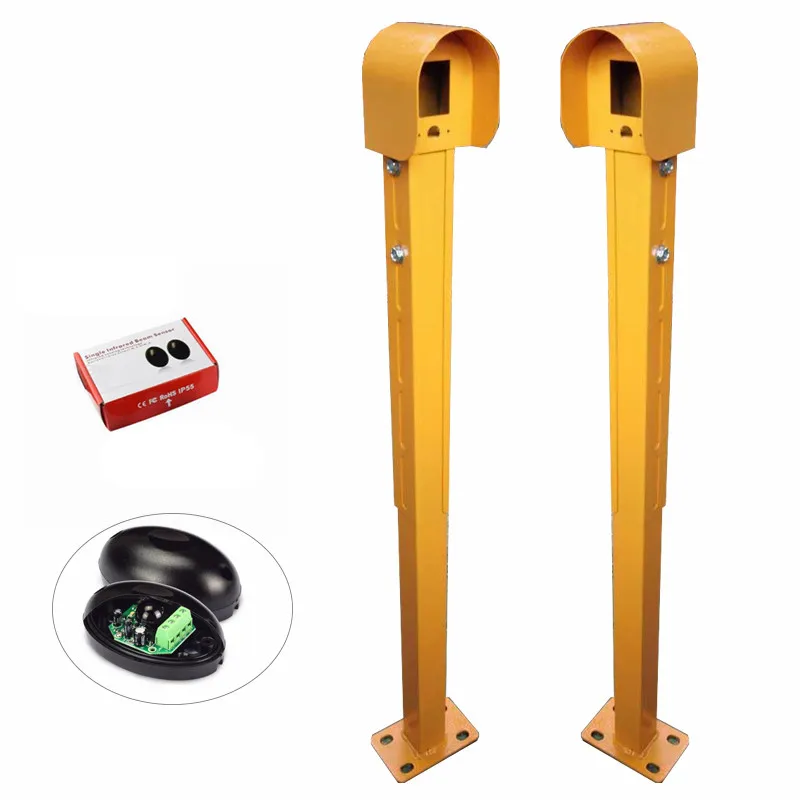 Barrier Gate Sensor with Stand Holder for  Sensor Receive and transmit For Boom Barrier Gate Safety and anti-smash