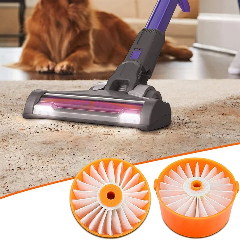 Filtros de repuesto para aspiradora Black Decker BSV2020G BSV2020P Powerseries Extreme, palo inalámbrico, paquete de 6 unidades