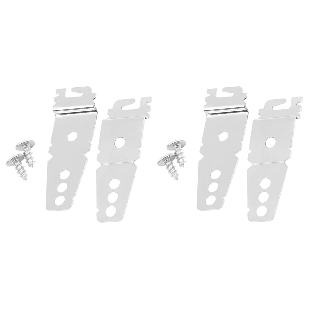 

4Pcs Dishwasher Mounting Brackets Heavy Duty Metal Supports Secure Undercounter Installation Replacement Clips Accessories