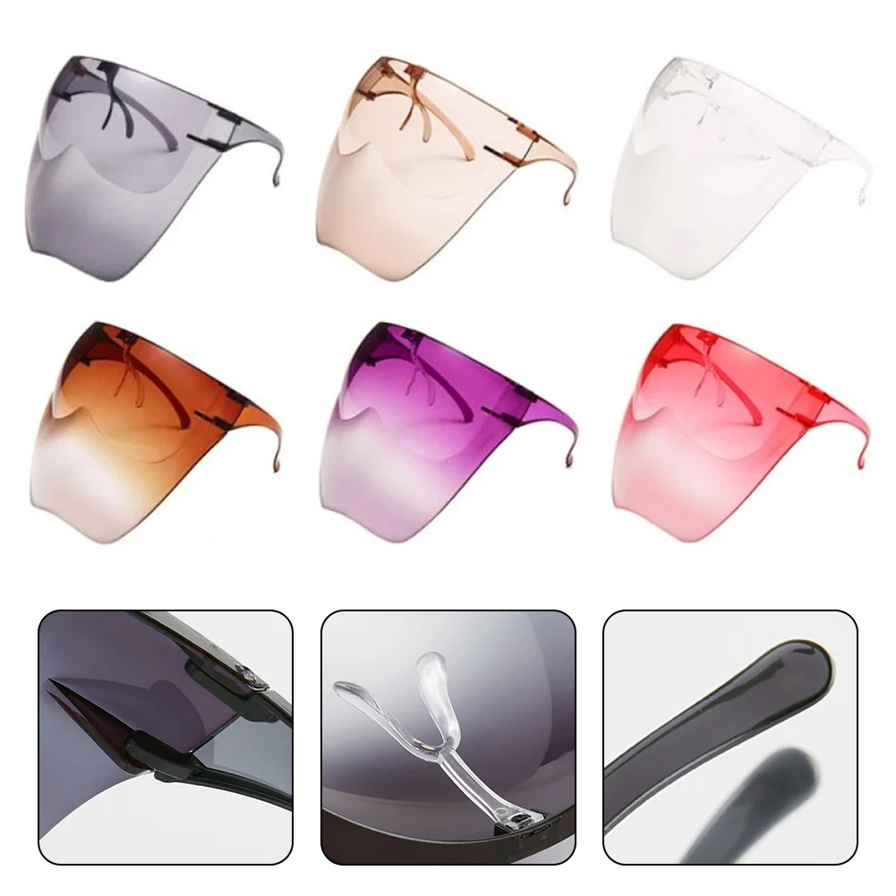 

Cycling Face Mask 195x150mm Double Sided Coated Multi-color Options Anti-fog Face Screen Windproof Sunglass Supplies