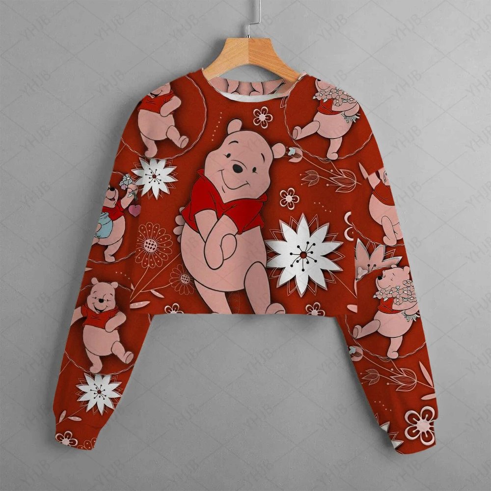 

Winnie the Pooh 2025 Spring and Autumn New Fashion Children's Fashion Casual Comfortable Sweater Baby Cute Out Top