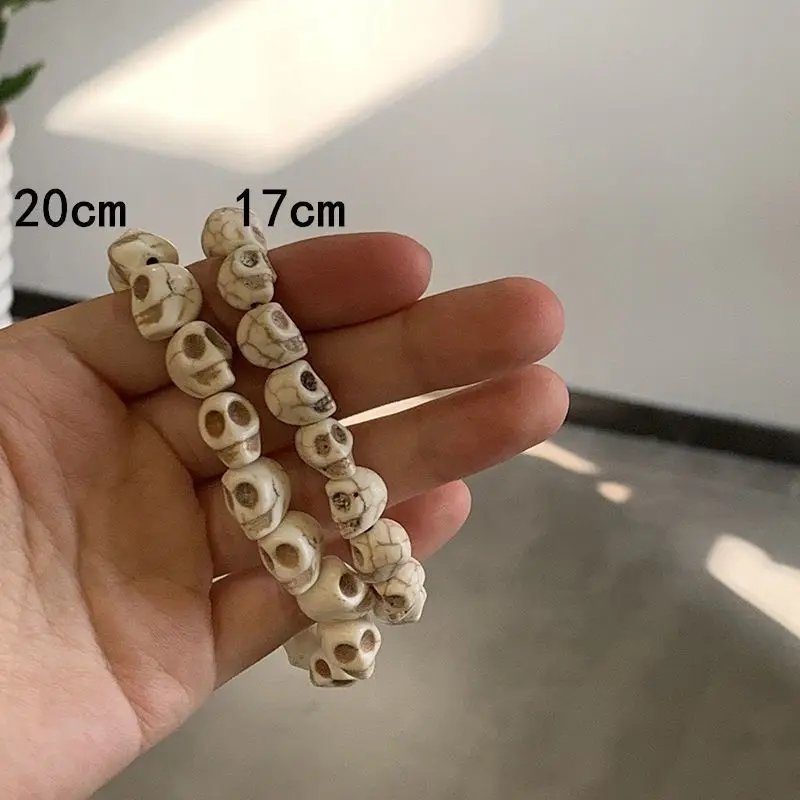 

Новый браслет в стиле панк с черепом, для пар, мужчин и женщин, готический, персонализированный, для праздников и вечеринок, ювелирные украшения и аксессуары