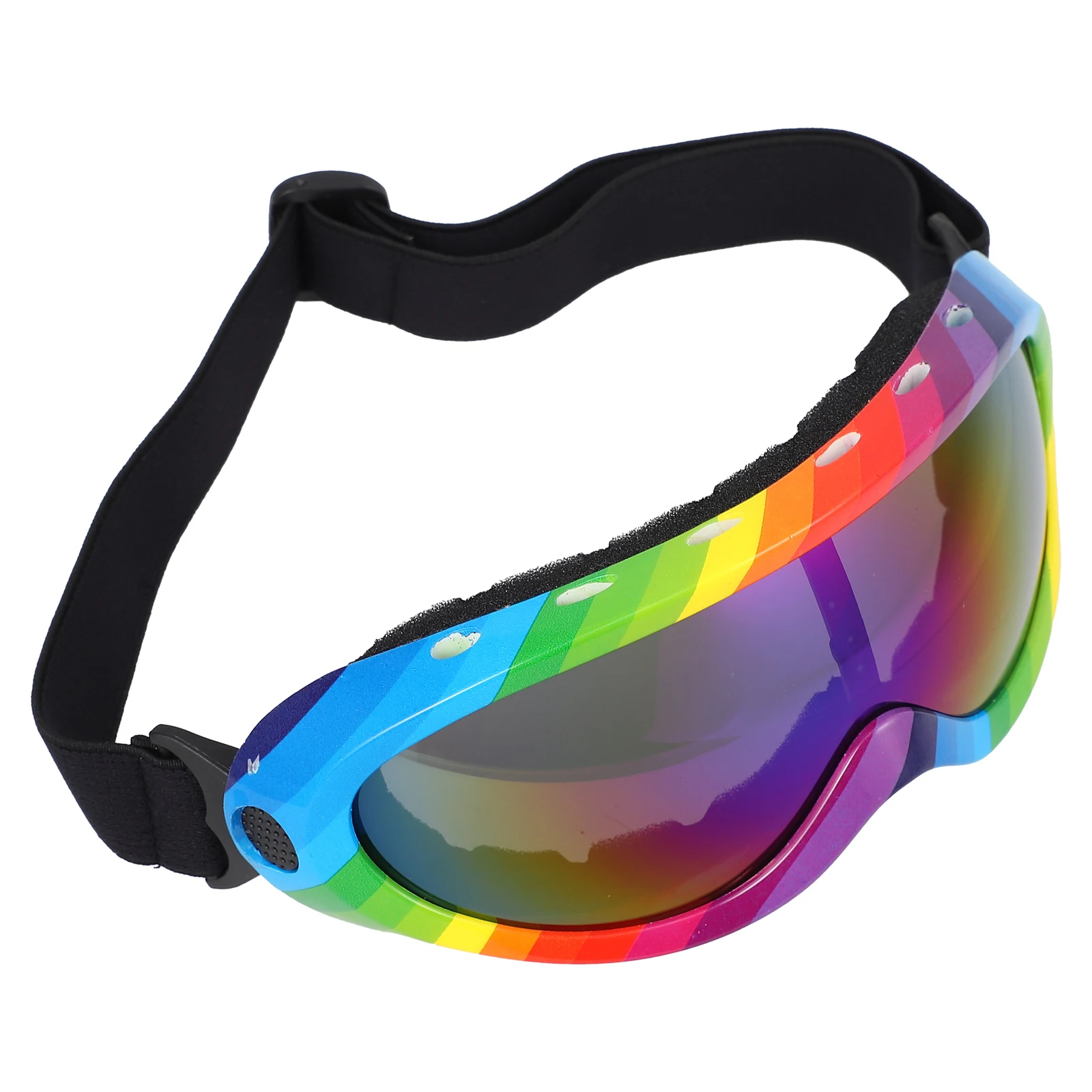 زوج واحد من نظارات ركوب الدراجات المضادة للأشعة فوق البنفسجية مع رؤية واسعة ومريحة مناسبة للتزلج وتسلق الجبال والسفر والأنشطة الرياضية #3