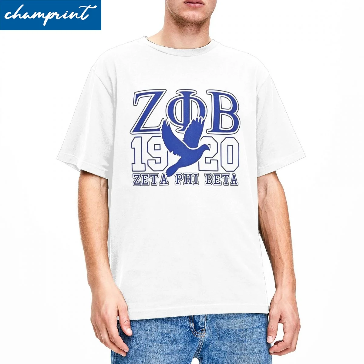 Camisetas para hombre y mujer, camisetas Vintage de algodón puro Zeta Phi Beta, camiseta de manga corta con Logo de Sorority ZPB, ropa de cuello redondo estampada