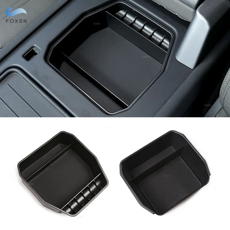 

For Land Rover Defender 110 2020 2021 Car Center Console Lid Armrest Glove Box Card Phone Coin Storage Box Protective Cover