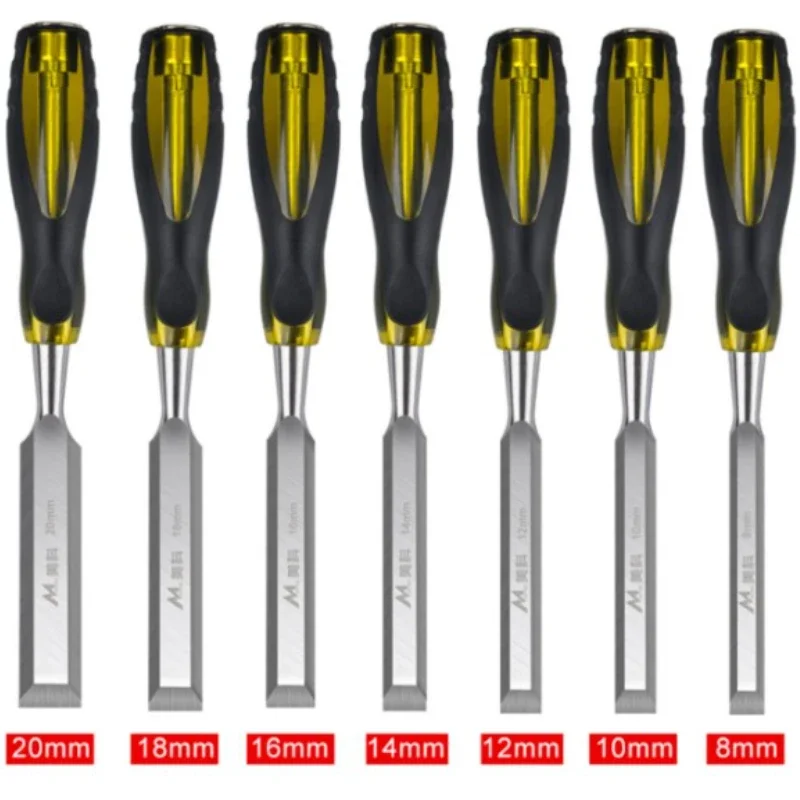 Wood Chisel Set CRV Steel Carving Chisel Professional Chisel Knife Hand Tool Set For Basic Detailed Carving Woodworkers Gouges