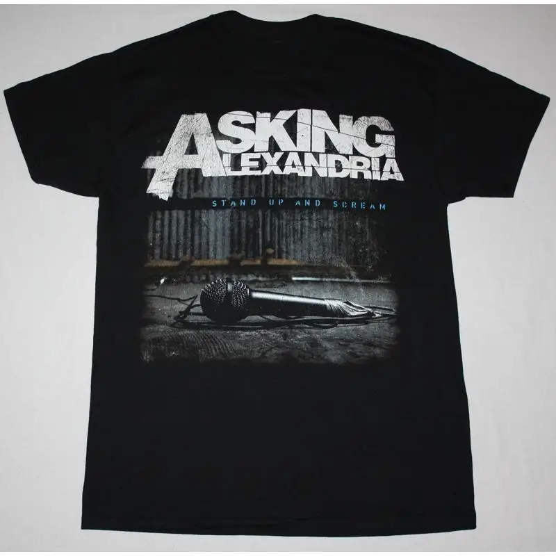 ASKING ALEXANDRIA STAND UP Y camiseta negra talla S 5XL DO782