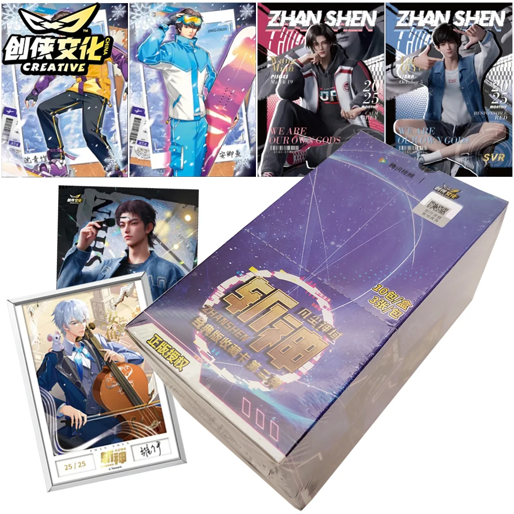 

Official Slay The Gods Anime Collection Card Popular Fantasy Novel High Quality Grating Color Paper Card Boys Girls Cherish Gift