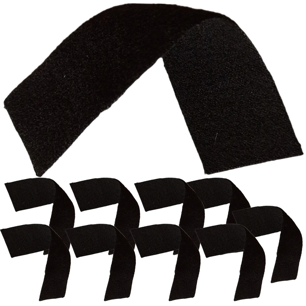 

10pcs Erhu Sound Pad Acoustic Cushion Black Noise Reducer Sponge Supplies Practice Accessories Musical Instrument