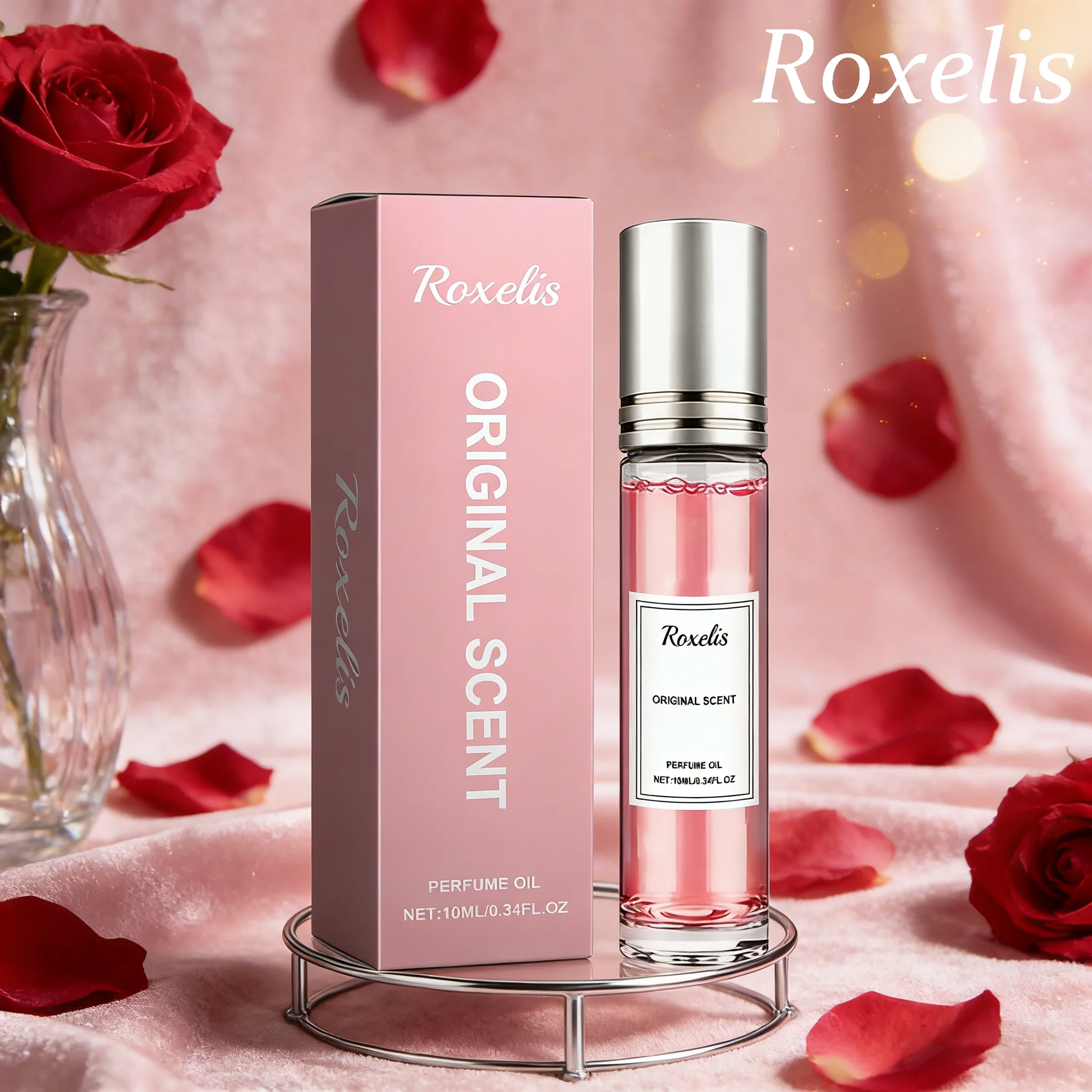 Aceite de Perfume Floral de nicho de rosa, 10ml, Aroma fresco de larga duración, Boost, romántico, Atsmophere, Perfume portátil para citas de pareja