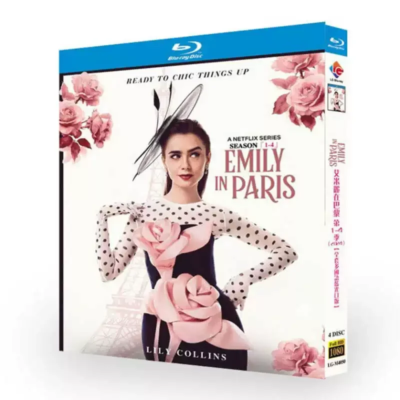 

Emily in Paris Season 1-4 Blu-ray Disc
