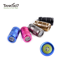 Tank007 E15 LED Small Aluminum Portable Keychain Flashlight Outdoor Lighting Emergency Light lanterna linternas