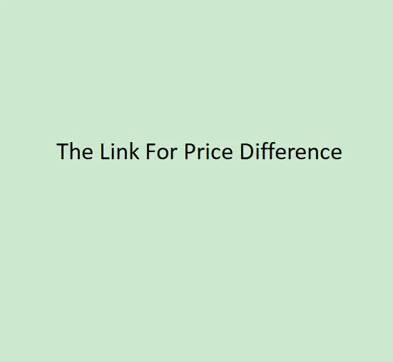 special link for price difference