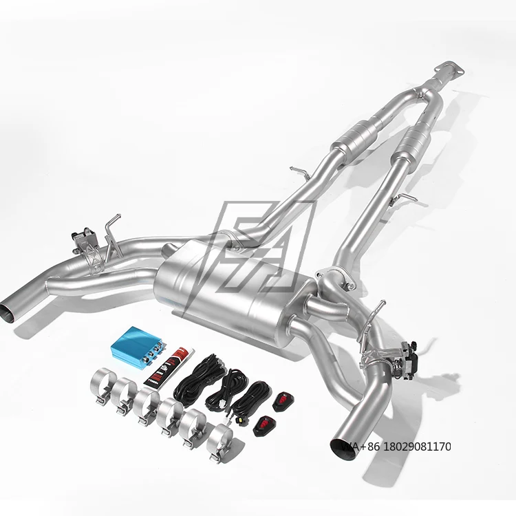 

For Q70 Exhaust System Middle Tail High Performance Cat Back Exhaust Pipe Electric Valve Mthereof