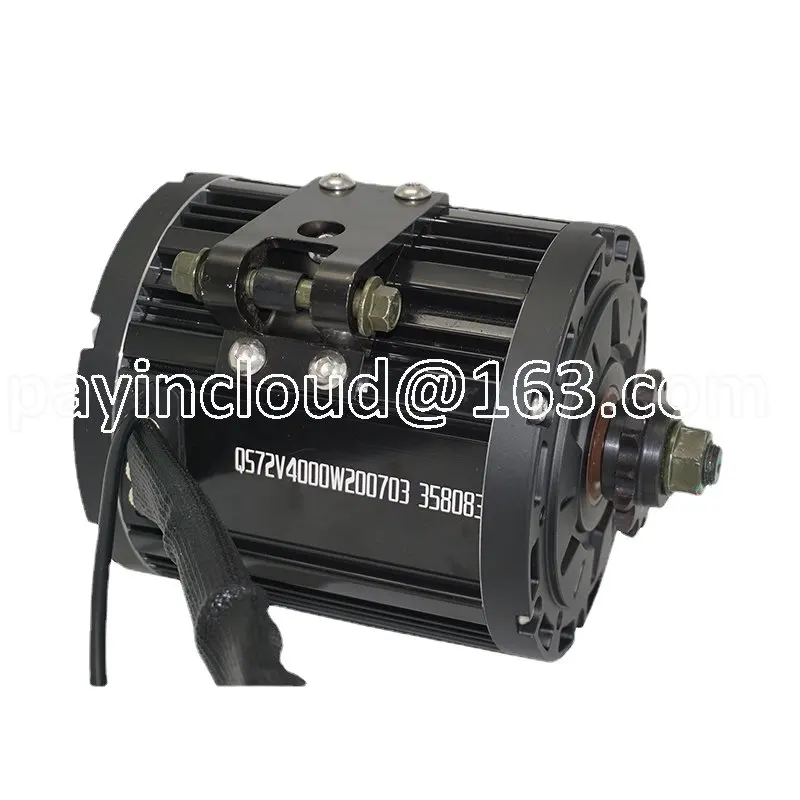 138 4000W 90H 7500W Mid Drive Motor Max Continous 72V 100KPH